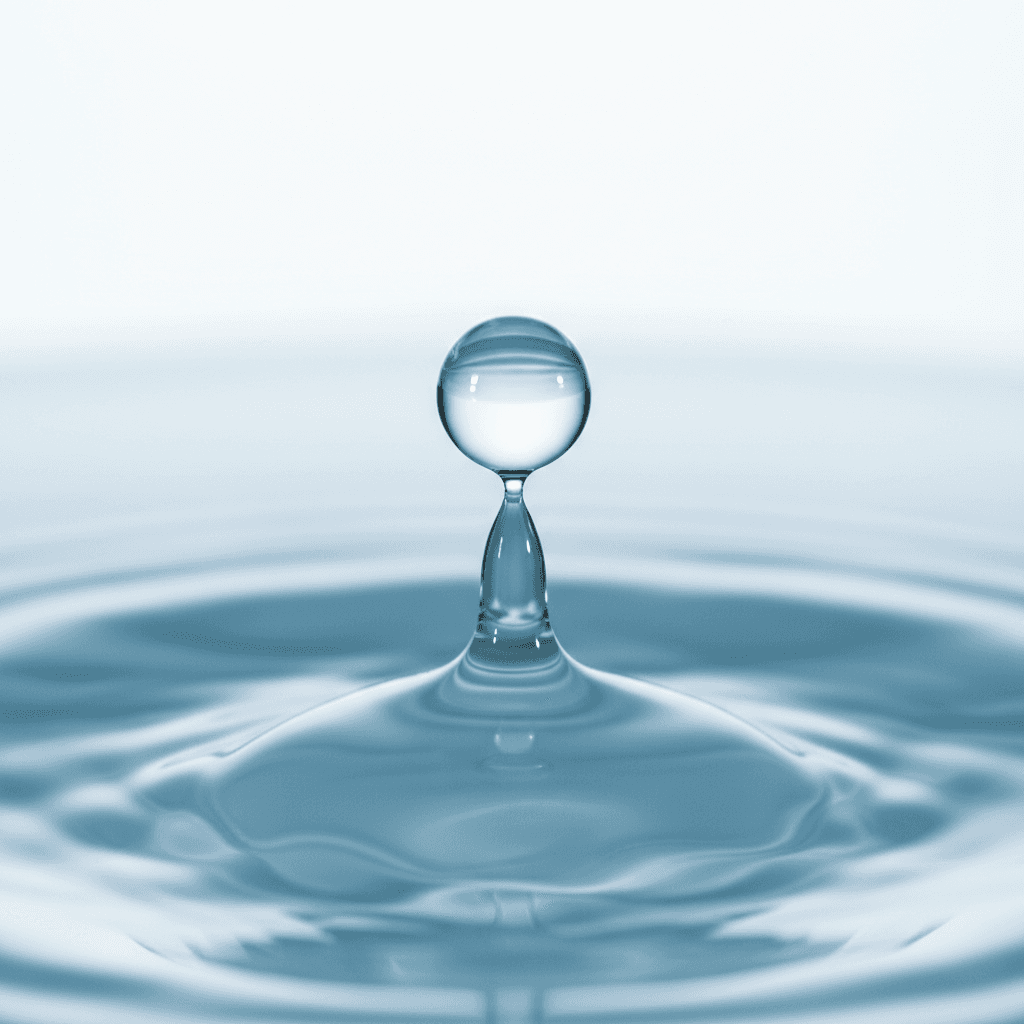 A drop of water